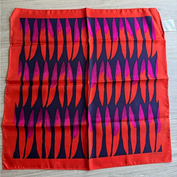 Vintage Marimekko Silk Scarf - Picture 6 of 6